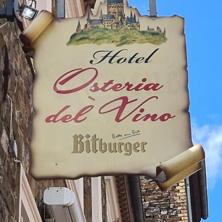 Hotel Osteria Del Vino Cochem Bagian luar foto