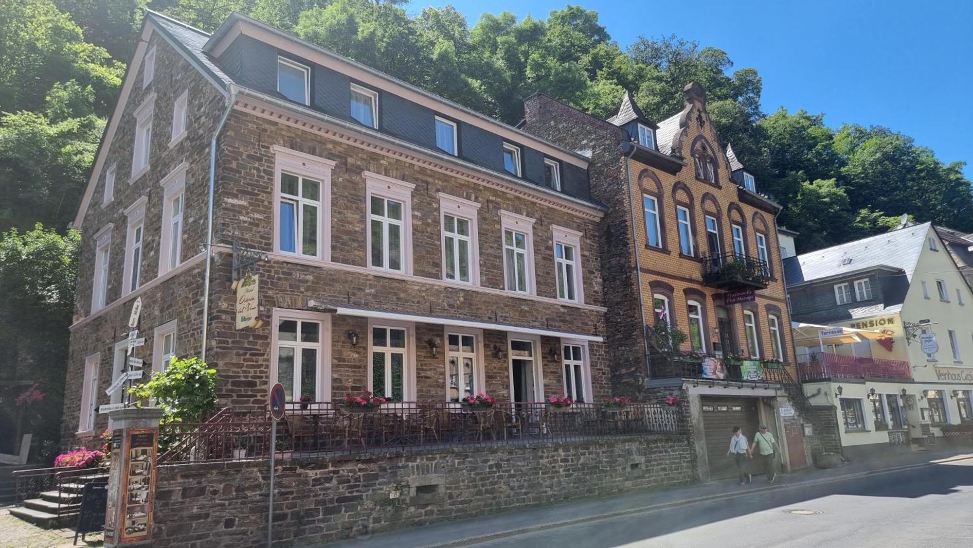 Hotel Osteria Del Vino Cochem Bagian luar foto